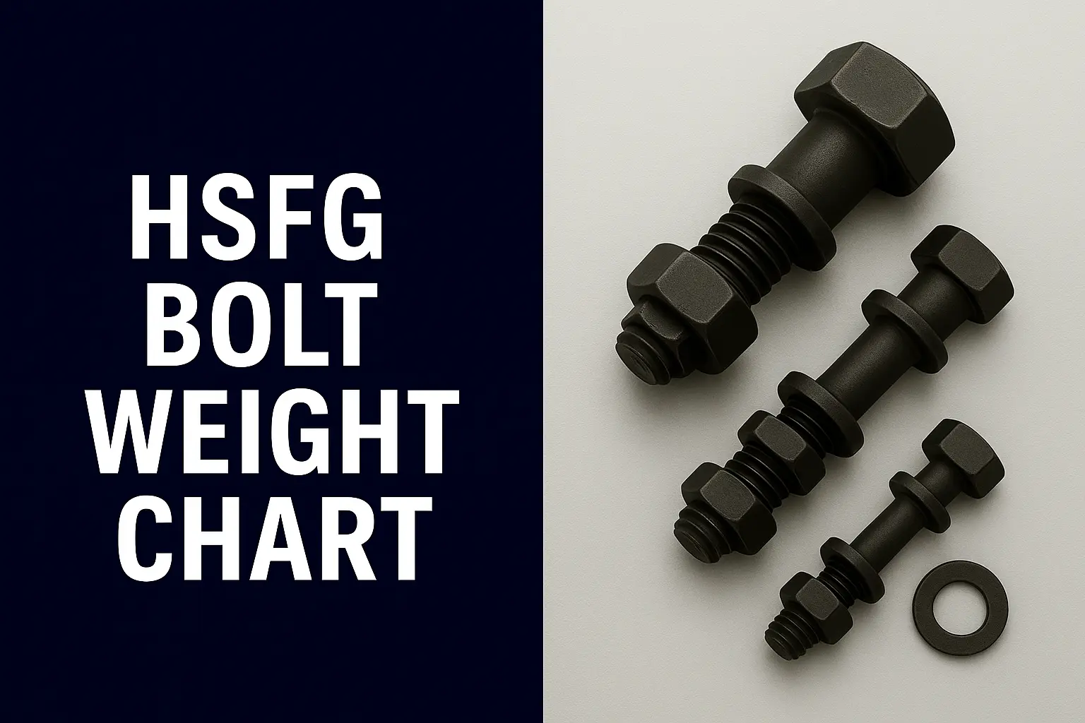 HSFG Bolts Weight Chart
