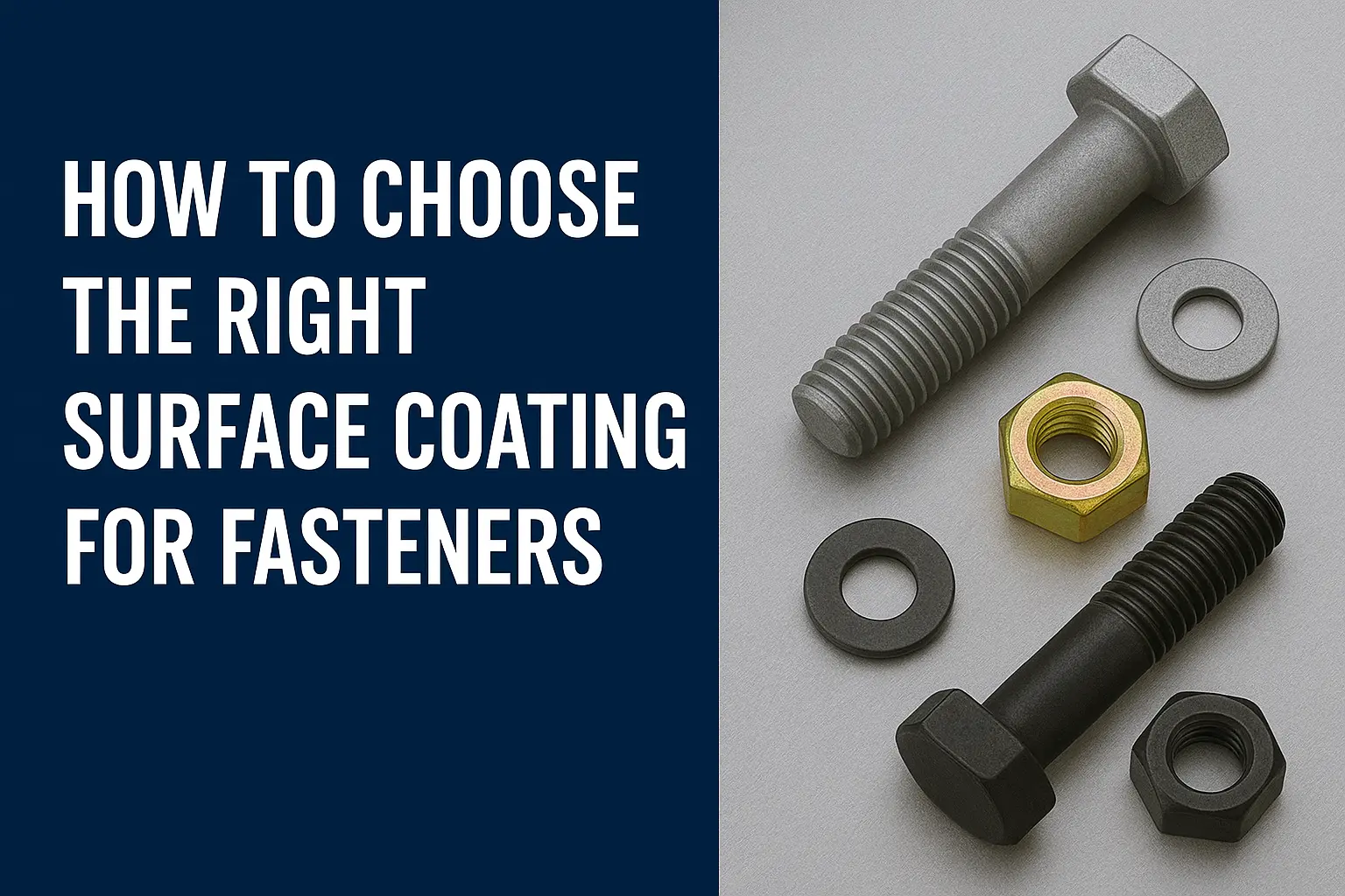 How to Choose the Right Surface Coating for Fasteners: A Complete Guide