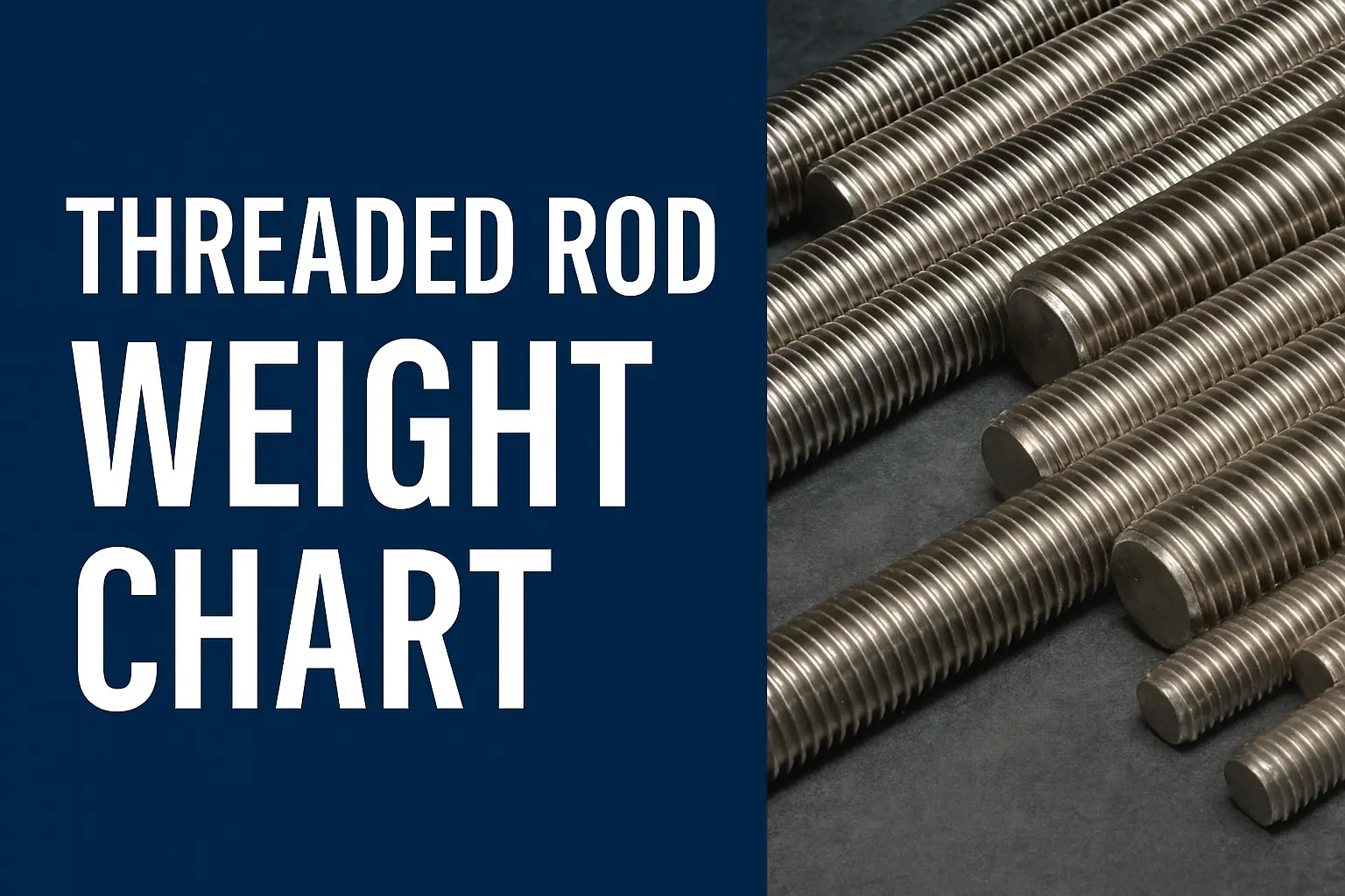 Threaded Rod Weight Chart