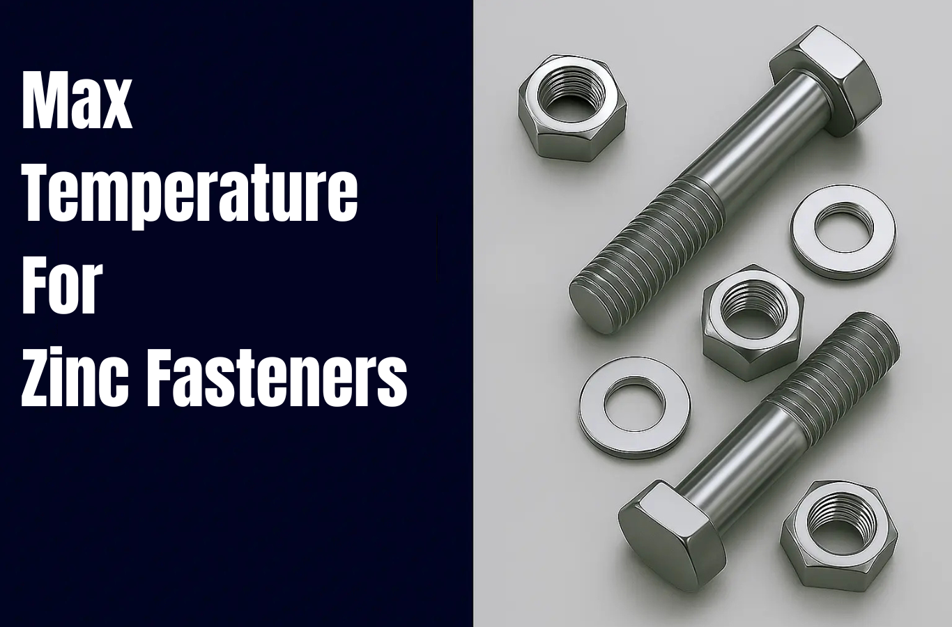 Max Temperature for Zinc Fasteners