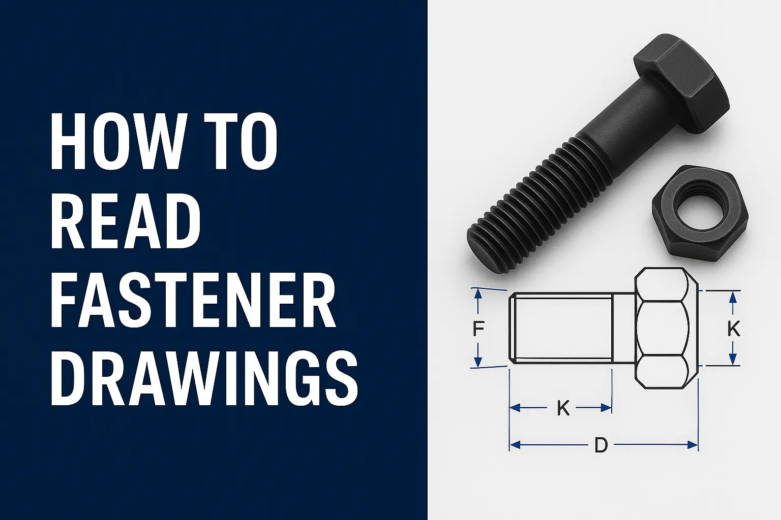 How to Read Fastener Drawings: A Basic Guide for Buyers