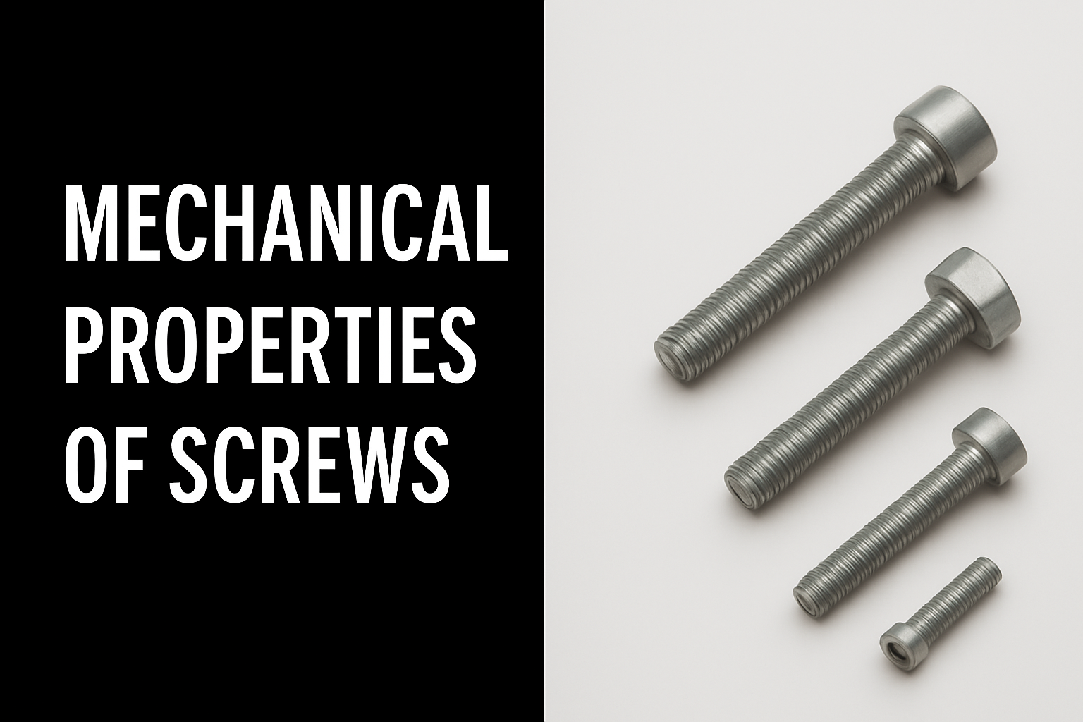 Mechanical and Physical Properties of Screws