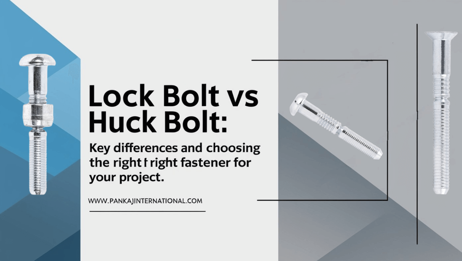 Lock bolt vs Huck Bolt: Key Differences and Choosing the Right Fastener for Your Project