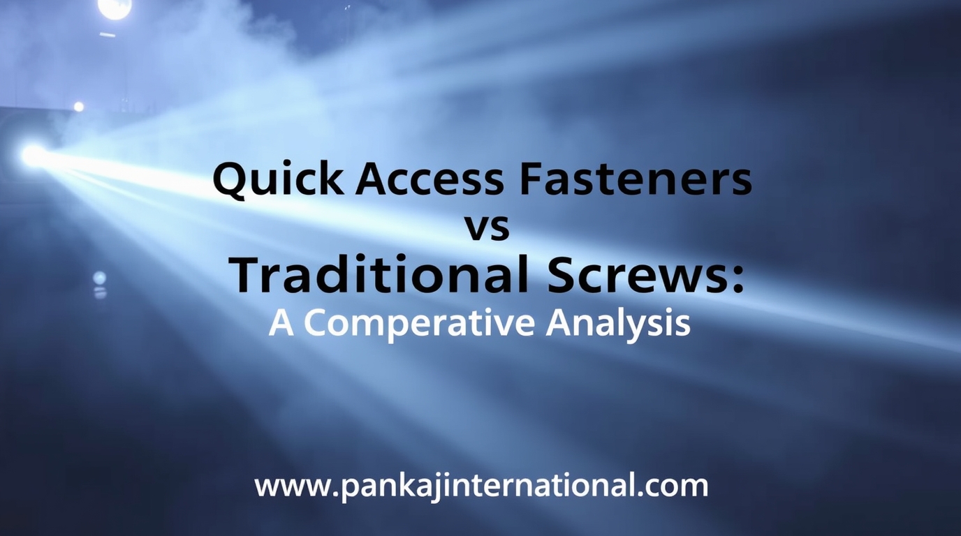 Quick Access Fasteners vs. Traditional Screws