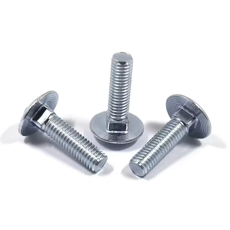 Carriage Bolts: Round Head Short Neck